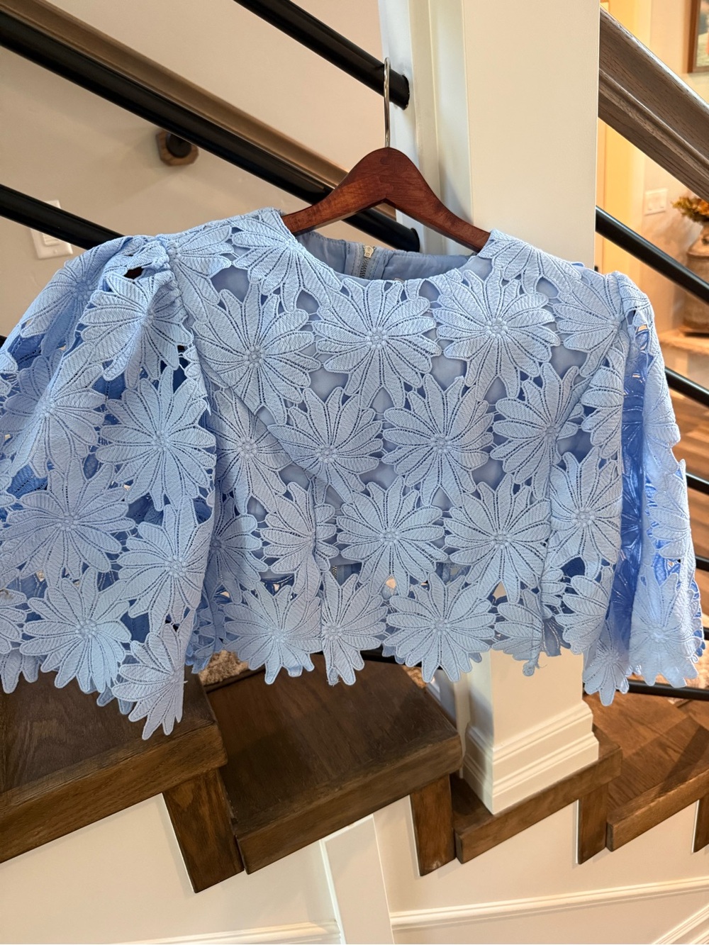 Madeline Lace Embroidered Top & Maxi Skirt Set